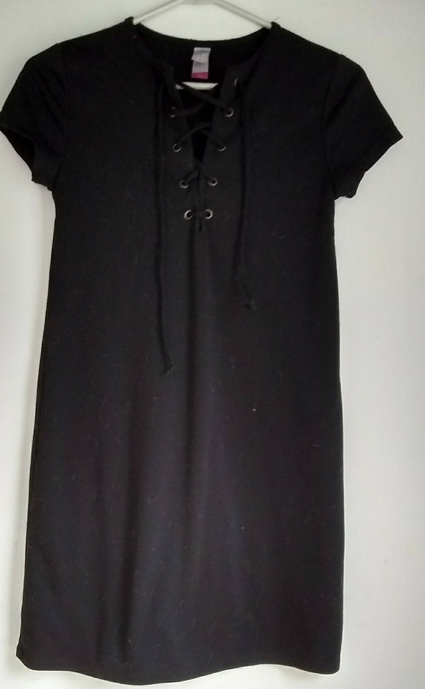 A black dress